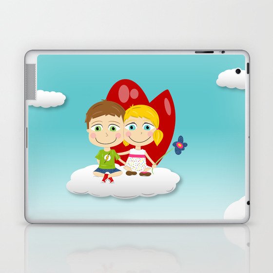 Lovely Couple Laptop & iPad Skin