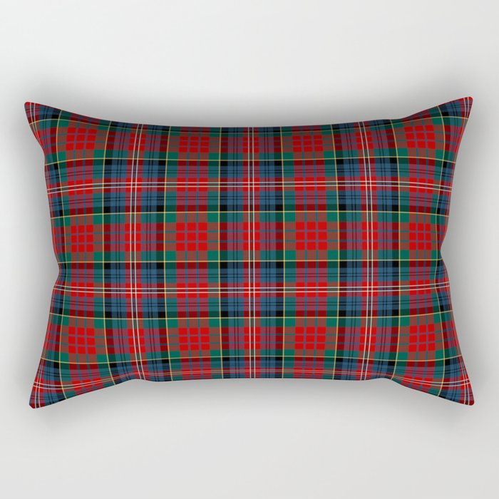 Clan MacPherson Tartan Rectangular Pillow