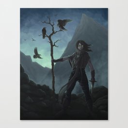 Aapex & the Ravens Canvas Print