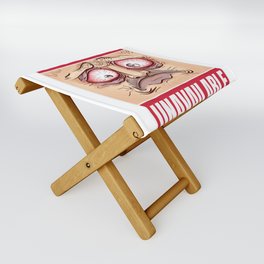 Emotionally unavailable  Folding Stool