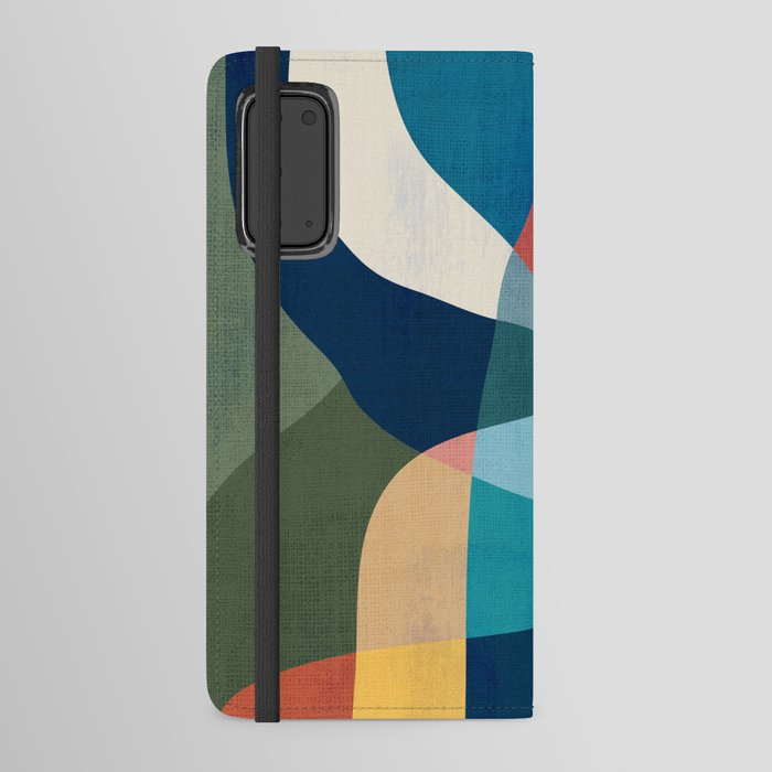 Waterfall and forest Android Wallet Case