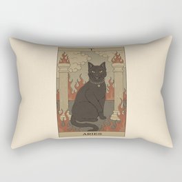 Aries Cat Rectangular Pillow