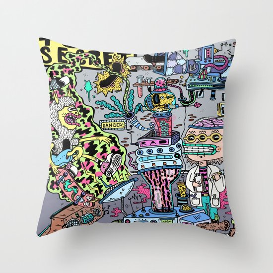 How It's Made: Skateboard Edition Throw Pillow