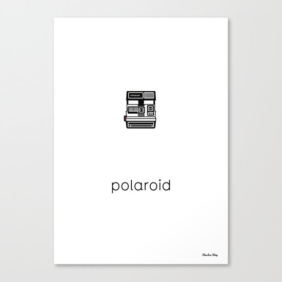 Polaroid Canvas Print