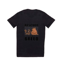 Rescued Cats Animal Shelter Favorite Breed T Shirt