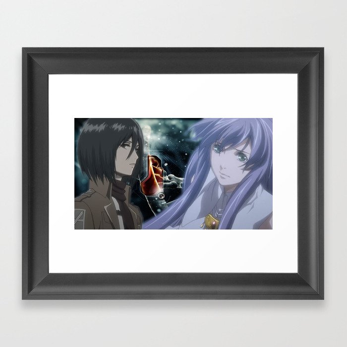 anime fanart 1 Framed Art Print