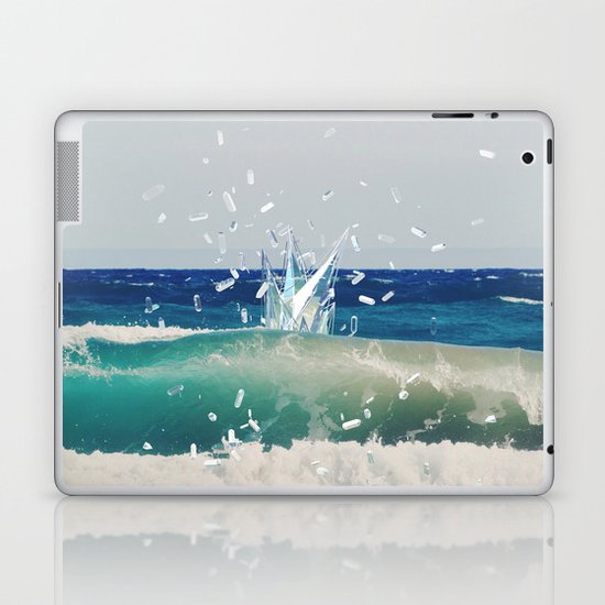 GEOMETRIC OCEAN Laptop & iPad Skin