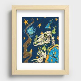 Horse Wizard Recessed Framed Print