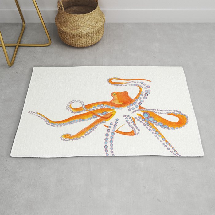 Octopus rug top