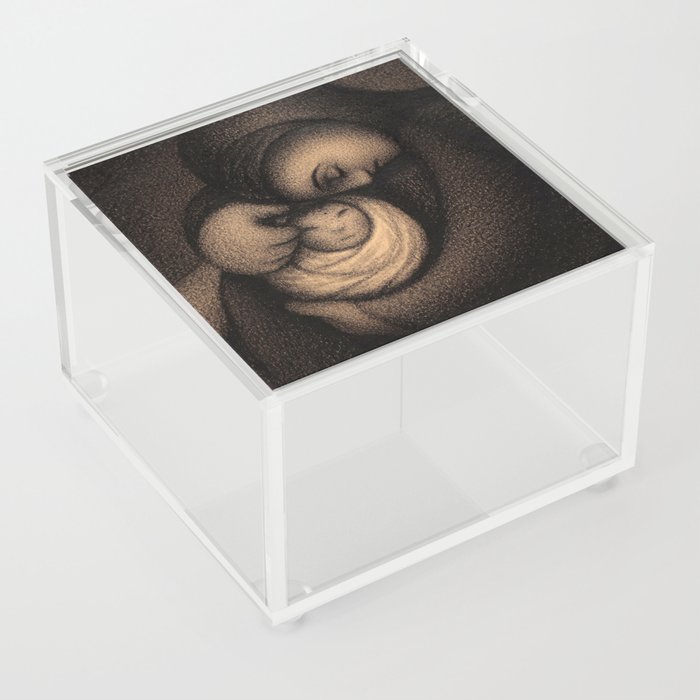 Mother and Child Acrylic Box
