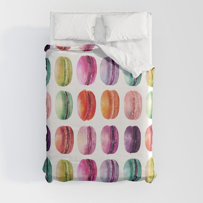 macaron lollipops Duvet Cover