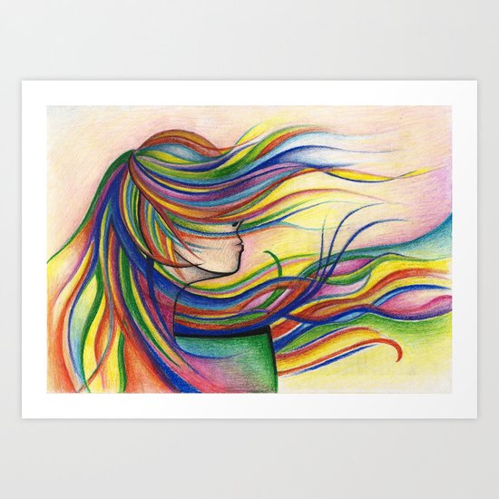 Wind Art Print