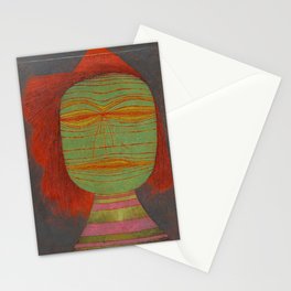 Paul Klee - Schauspieler Maske - Actor's Mask Stationery Card