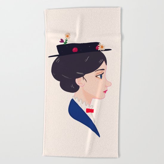 A Spoonful of Sugar Beach Towel