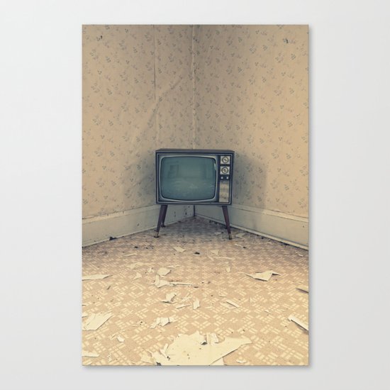 Television Set Canvas Print