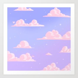 Cloud Painting Art Prints To Match Any Home S Decor Society6