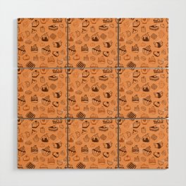 Pastries and other delicacies Wood Wall Art