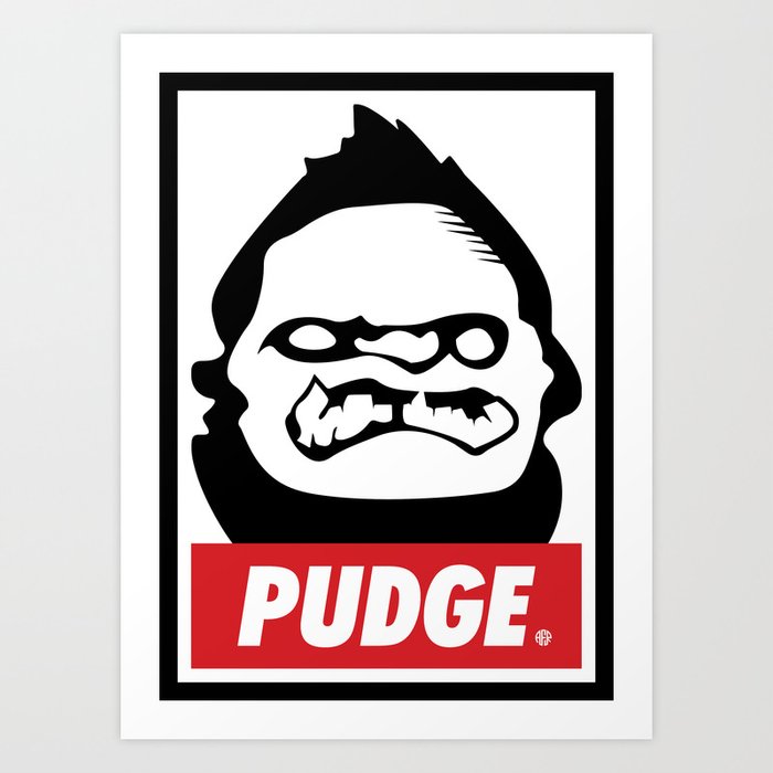 Pudge The Butcher Art Print By Manusiafaiz Society6