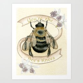The Bees Knees Art Print