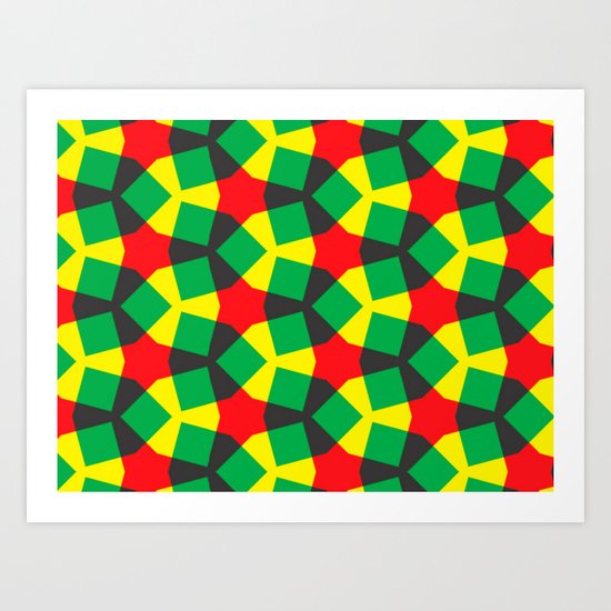 Terheijden Pattern Art Print
