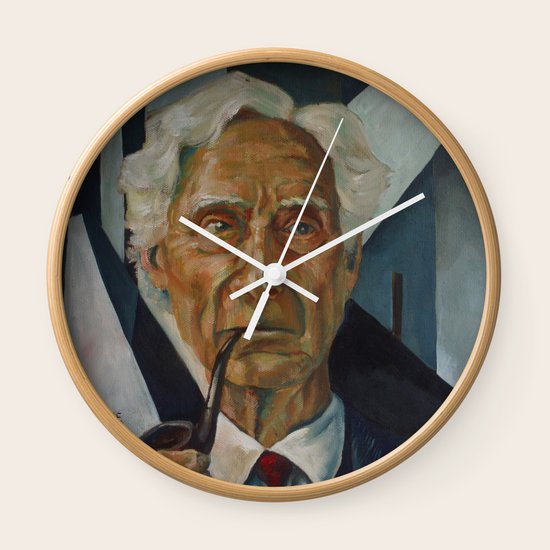 Bertrand Russell Wall Clock