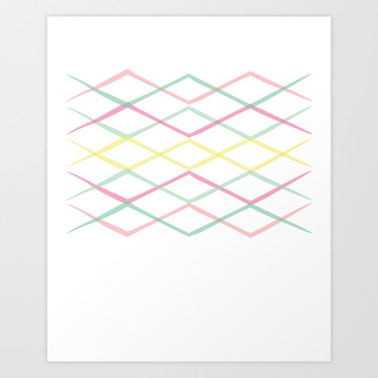 Argyle Art Print