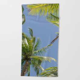 Palm trees Beach Towel