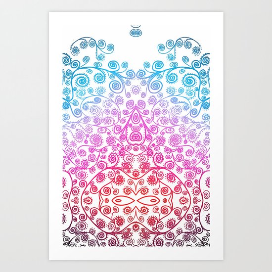 RAINBOW Art Print
