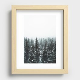 Girdwood, Alaska Recessed Framed Print