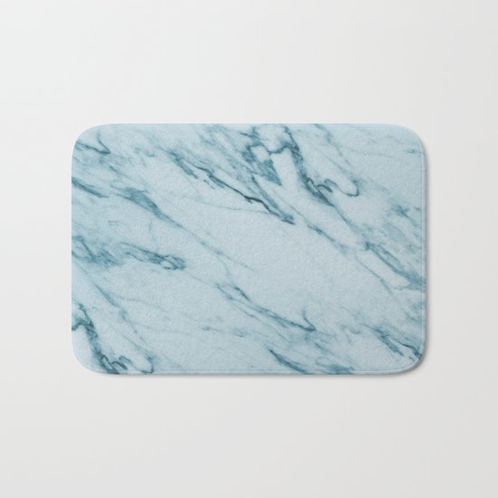Alberto Verde - green marble Bath Mat
