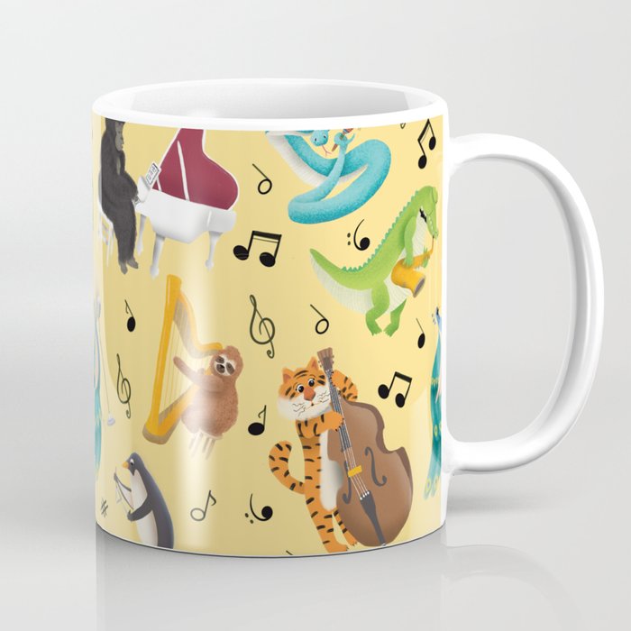 Animal Jazz Band Coffee Mug