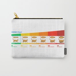 Cat CHONK Chart Meme Carry-All Pouch | Chonk, Ohlawd, Vettech, Adorable, Vet, Chonky, Catmemes, Body, Cat, Ohlawdhecomin 