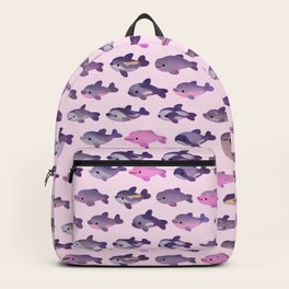 pink dolphin backpack