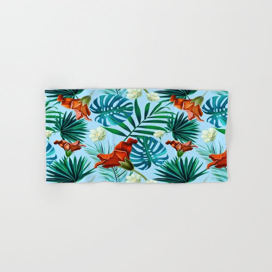 Tropical pattern Hand & Bath Towel
