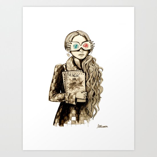 Luna Lovegood Art Print