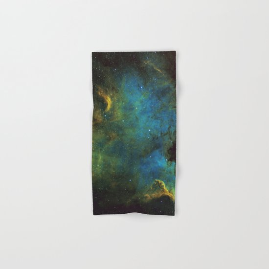 North American and Pelican Nebula Hand & Bath Towel