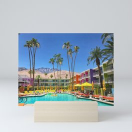 Saguaro Hotel, Palm Springs, CA Mini Art Print