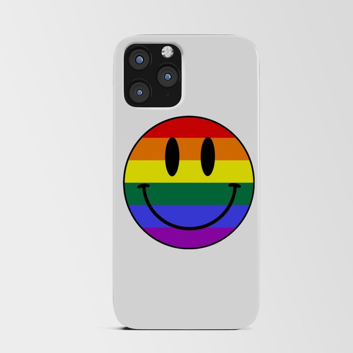 Gay Smiley Face iPhone Card Case