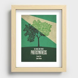 Photosynthesis - Minimalist Board Games 10 Recessed Framed Print