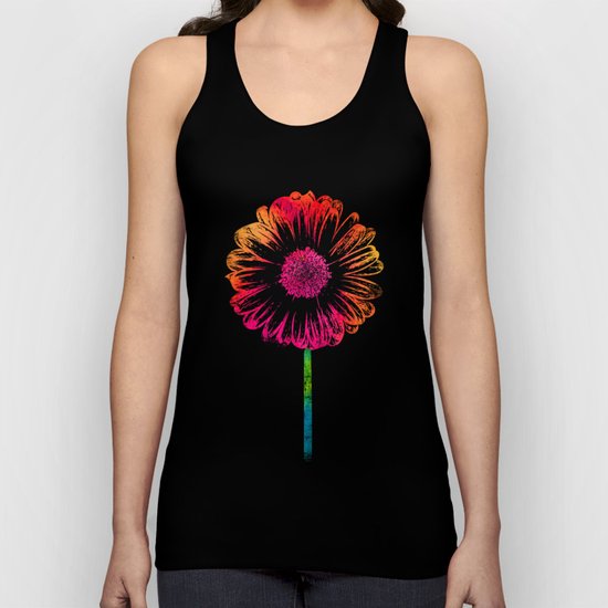 Gerbera Unisex Tank Top