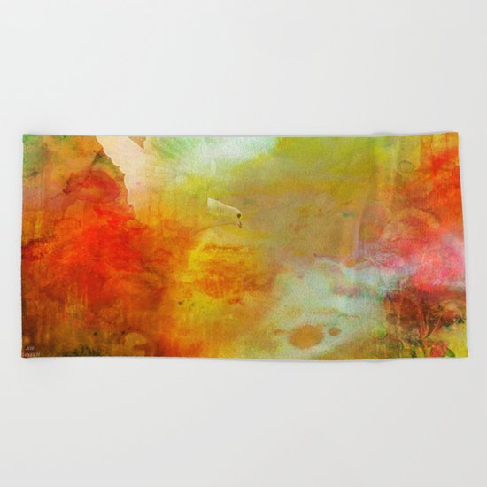 Comme dans un rêve d'enfant Beach Towel
