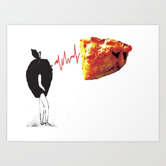 Killer Fruit Art Print