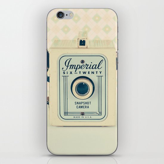 Art Deco Retro Camera iPhone & iPod Skin