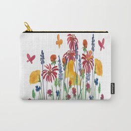 Butterfly Natures Field Carry-All Pouch