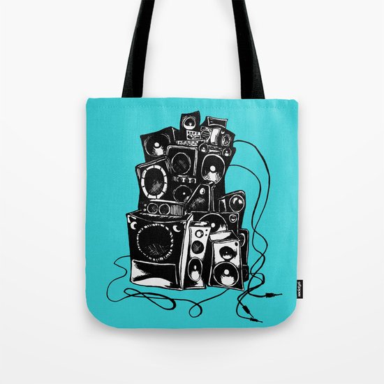 boombox Tote Bag