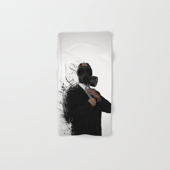 Dissolution of man Hand & Bath Towel