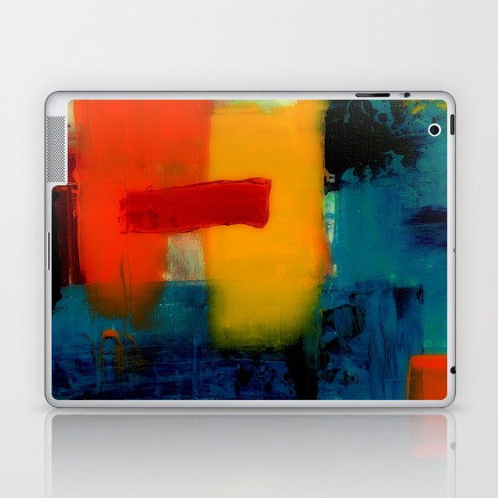 Mid Century Abstract Art Laptop & iPad Skin