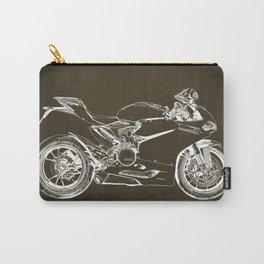 01- D Superbike 1299 Panigale 2015 BROWN Carry-All Pouch