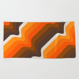 Golden Wave Beach Towel