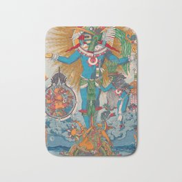 Huitzilopochtli Bath Mat